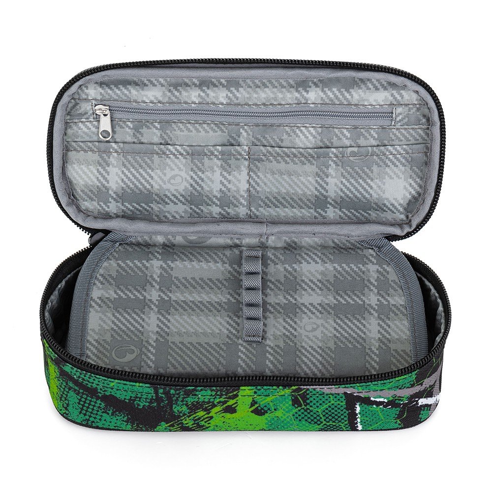 Bagmaster BAG 23 A studentský penál - zeleno černý (obrázek 4)