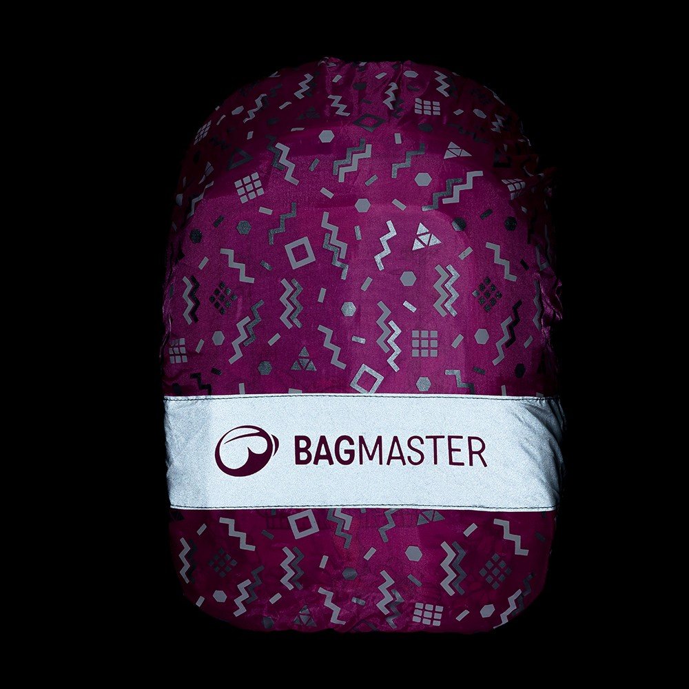Bagmaster pláštěnka na batoh - růžová (obrázek 4)