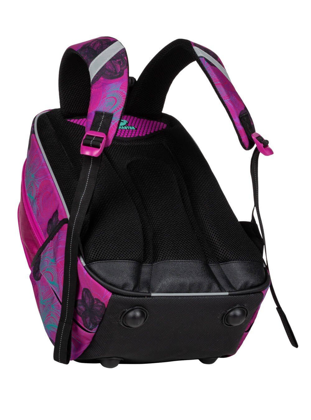Bagmaster MARK 20 A školní dvoukomorový batoh - květiny (obrázek 6)