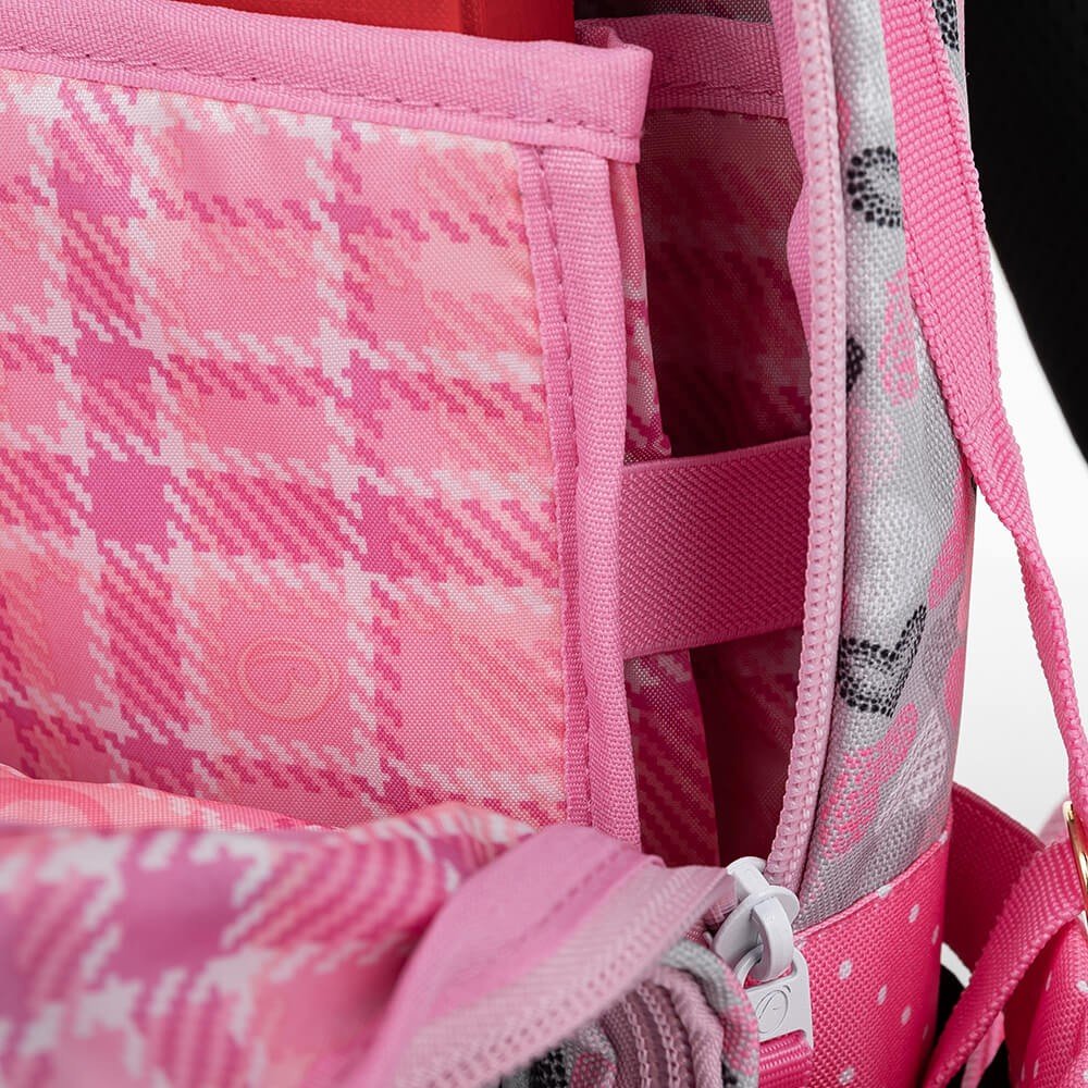Bagmaster LUMI 22 A školní batoh - bílá kočka s mašlí (obrázek 9)