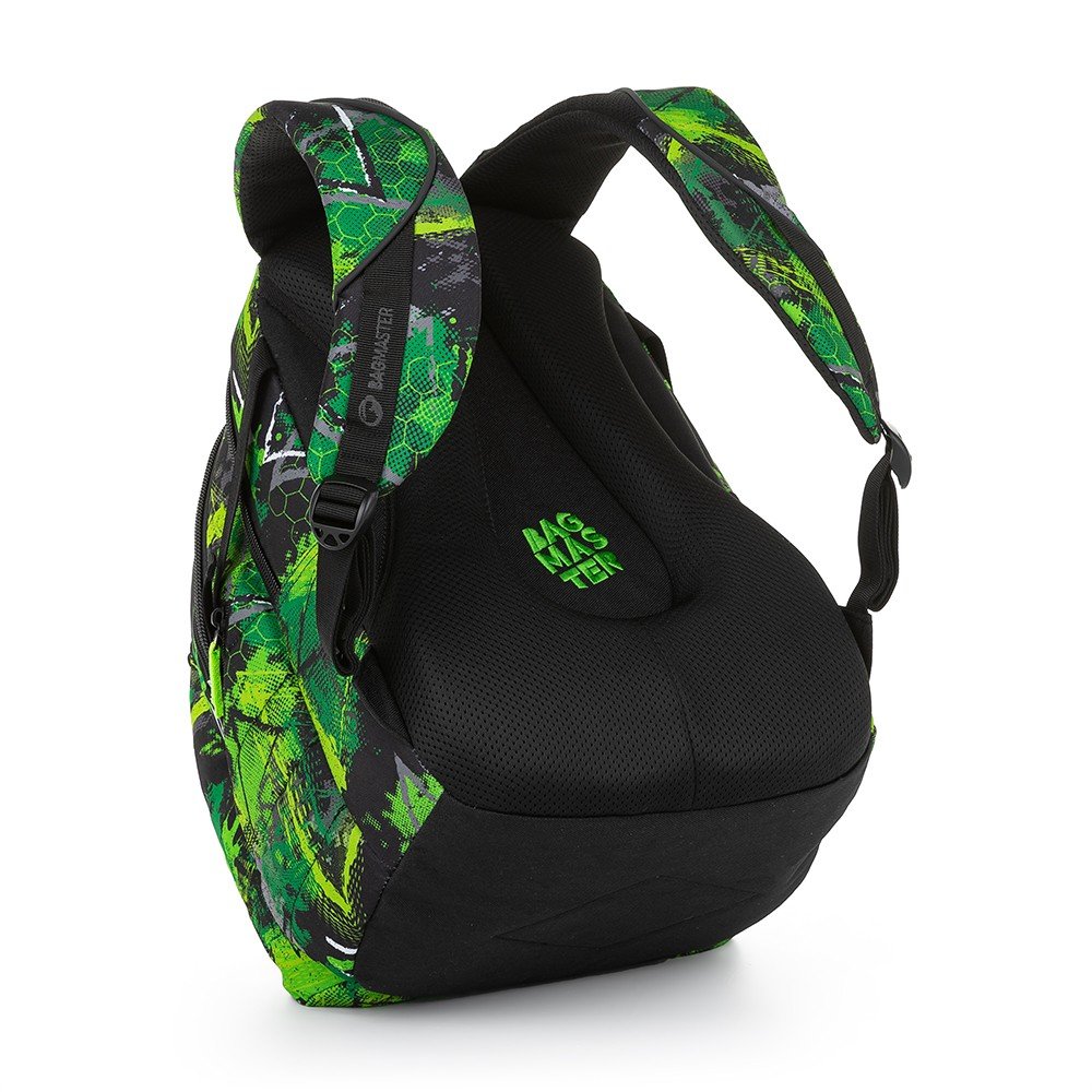 Bagmaster BAG 23 A studentský batoh - zeleno černý (obrázek 5)
