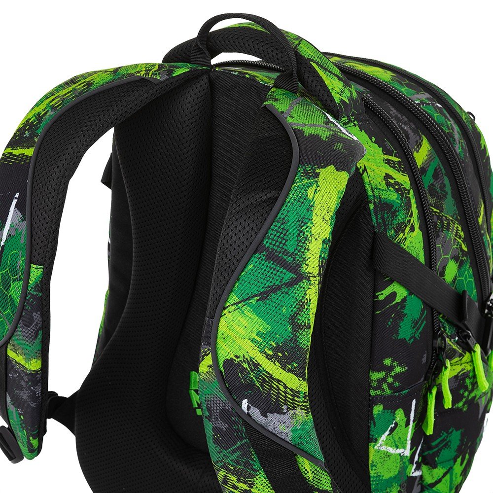 Bagmaster BAG 23 A studentský batoh - zeleno černý (obrázek 14)