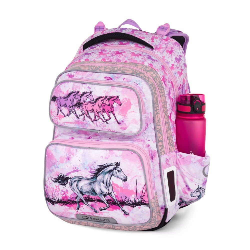 bagmaster DOPI 24 A školní batoh – koně (obrázek 6)
