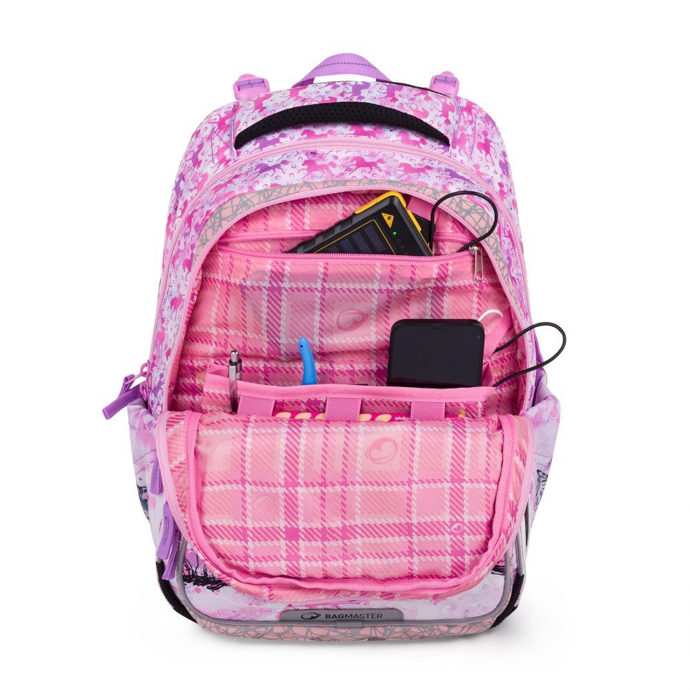 bagmaster DOPI 24 A školní batoh – koně (obrázek 8)