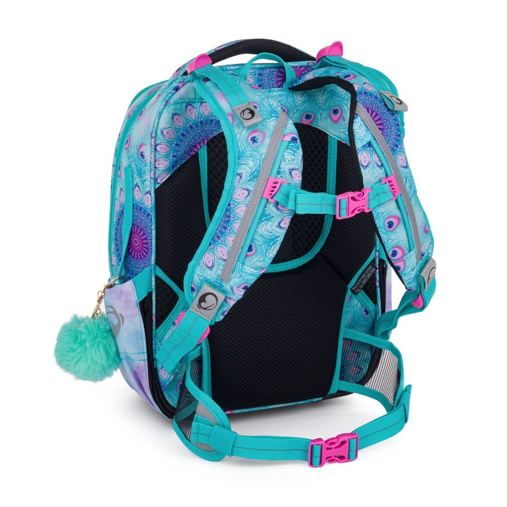 Bagmaster VEGA 24 B školní batoh – páv (obrázek 3)