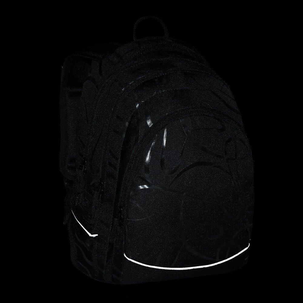 Bagmaster DIGITAL 24 B studentský batoh – černý (obrázek 9)