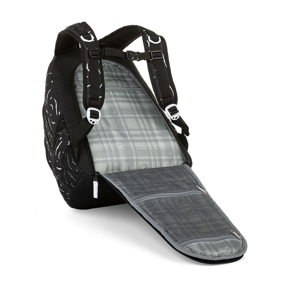 Bagmaster DIGITAL 23 A studentský batoh - černo bílý (obrázek 6)