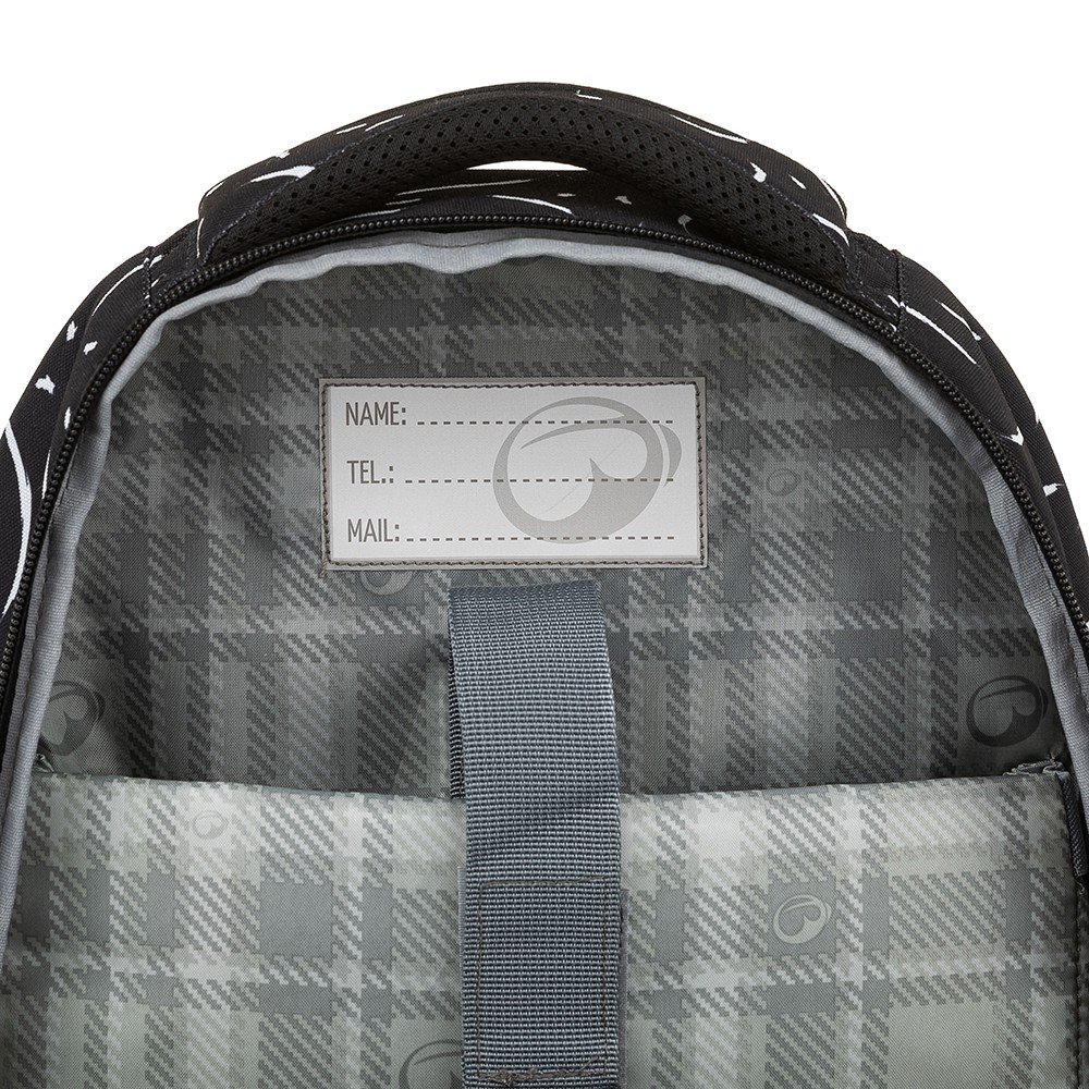 Bagmaster DIGITAL 23 A studentský batoh - černo bílý (obrázek 17)