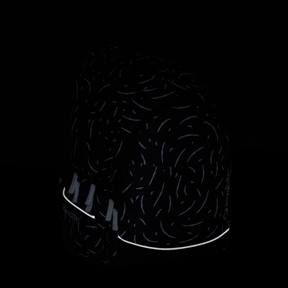 Bagmaster DIGITAL 23 A studentský batoh - černo bílý (obrázek 18)