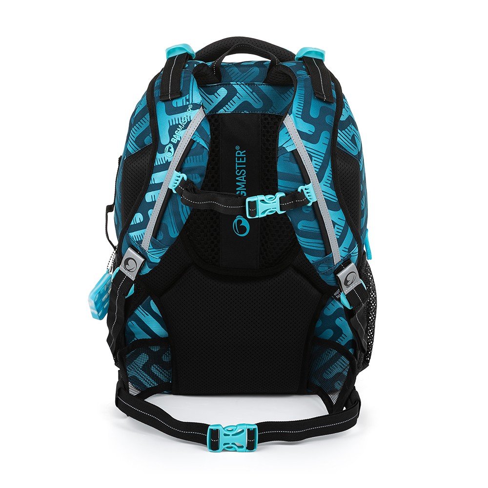 Bagmaster PORTO 22 C školní batoh - modrý (obrázek 23)