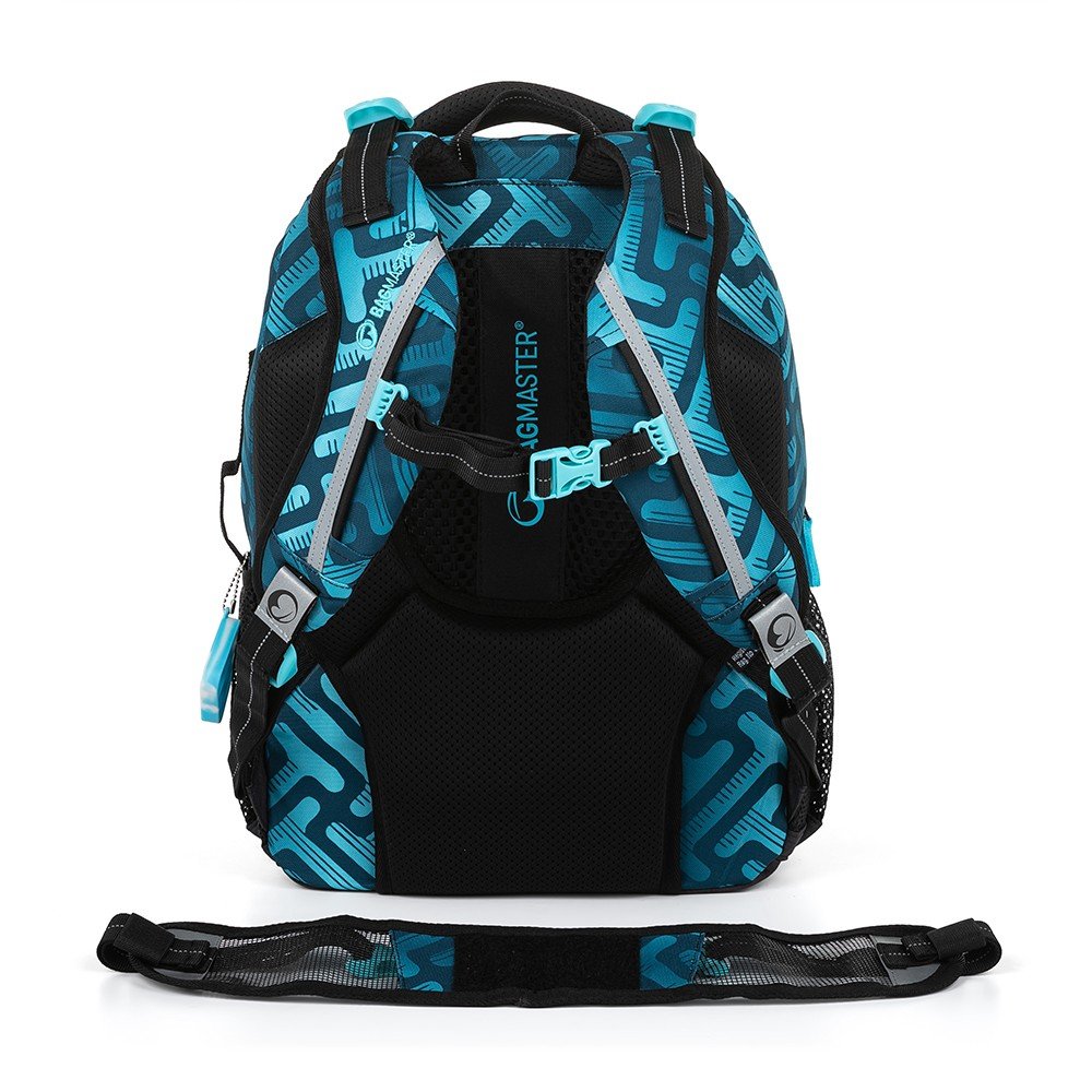 Bagmaster PORTO 22 C školní batoh - modrý (obrázek 24)