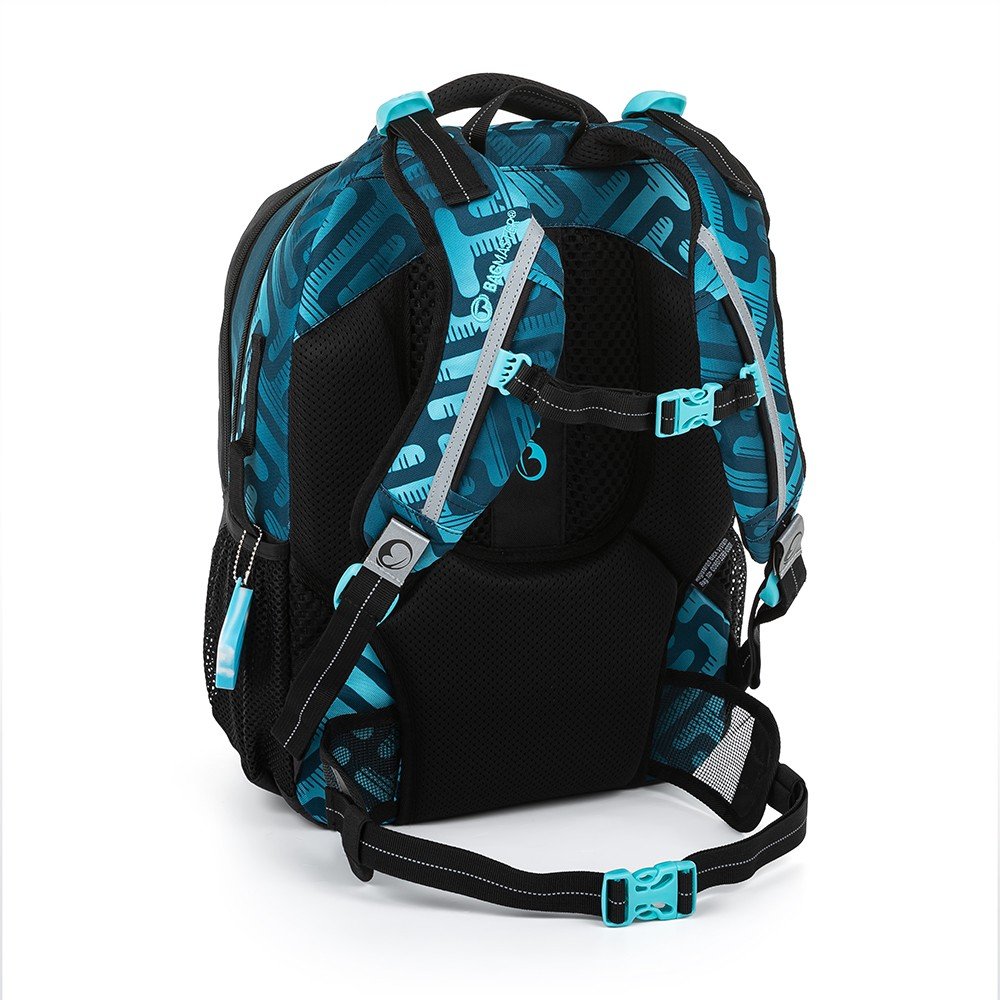 Bagmaster PORTO 22 C školní batoh - modrý (obrázek 25)