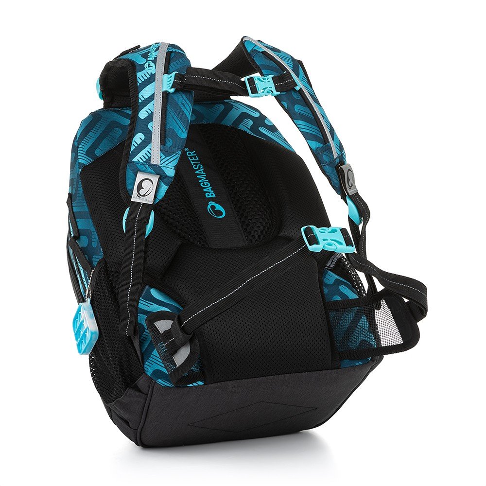 Bagmaster PORTO 22 C školní batoh - modrý (obrázek 26)