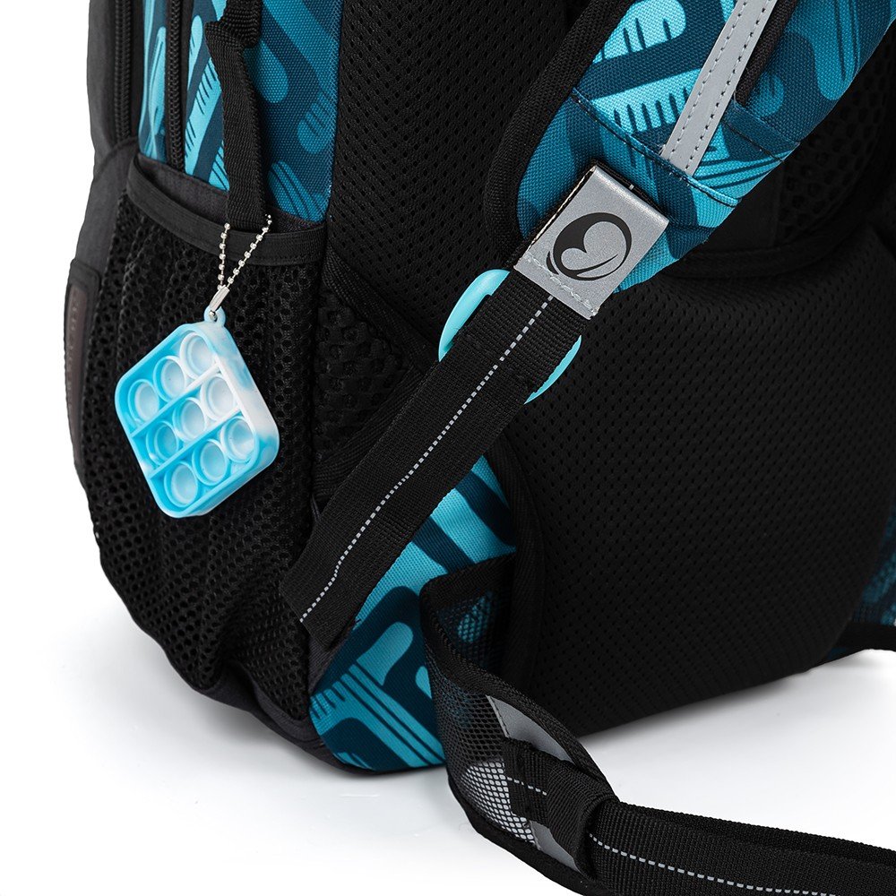 Bagmaster PORTO 22 C školní batoh - modrý (obrázek 11)