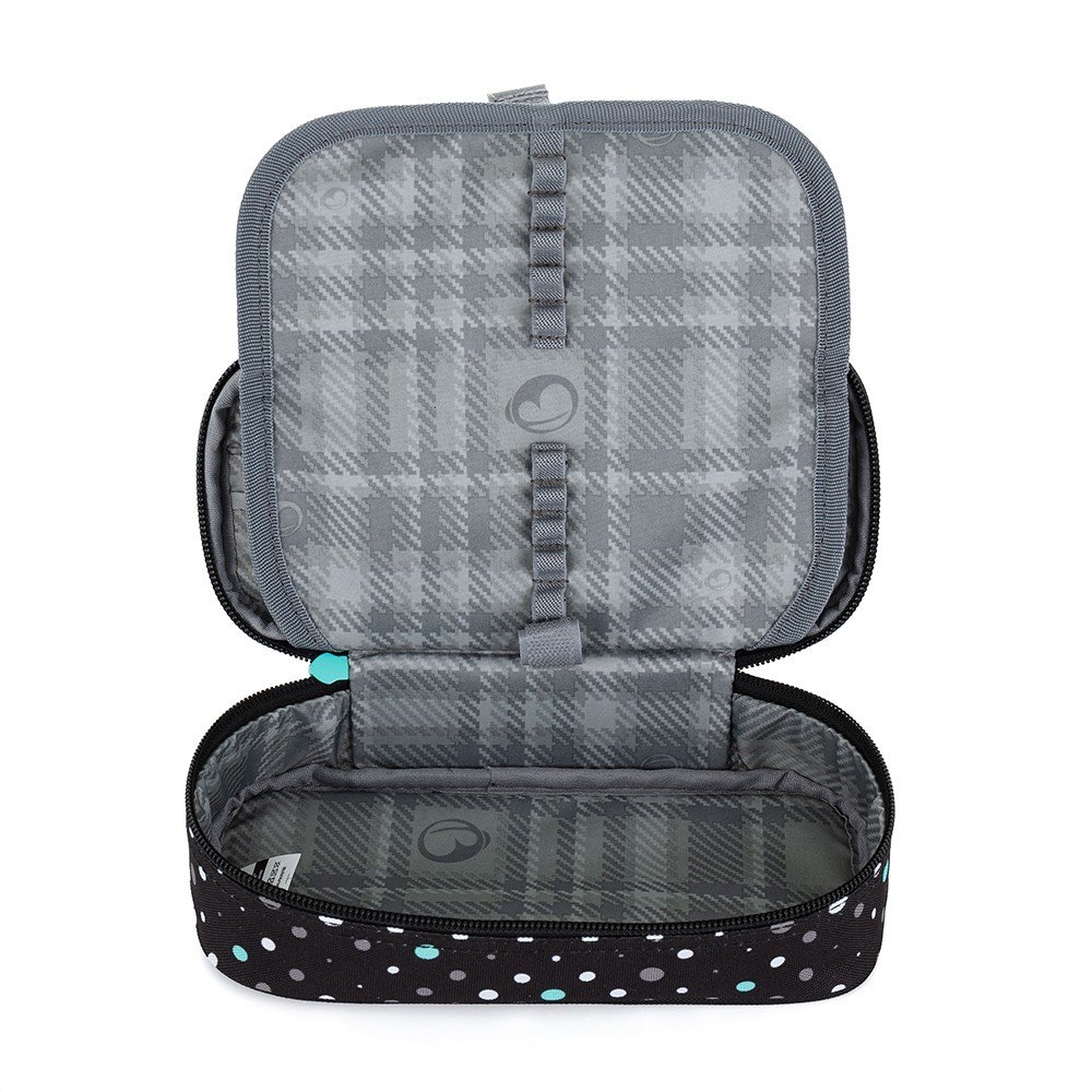 Bagmaster SUPERNOVA 23 A studentský penál - černo tyrkysový (obrázek 6)