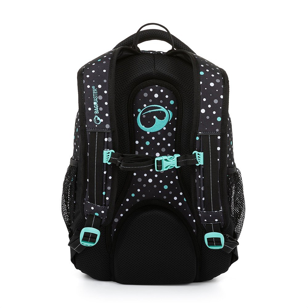 Bagmaster SET SUPERNOVA 23 A studentský set - černo tyrkysový (obrázek 4)