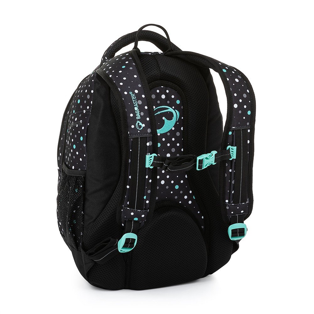 Bagmaster SET SUPERNOVA 23 A studentský set - černo tyrkysový (obrázek 5)