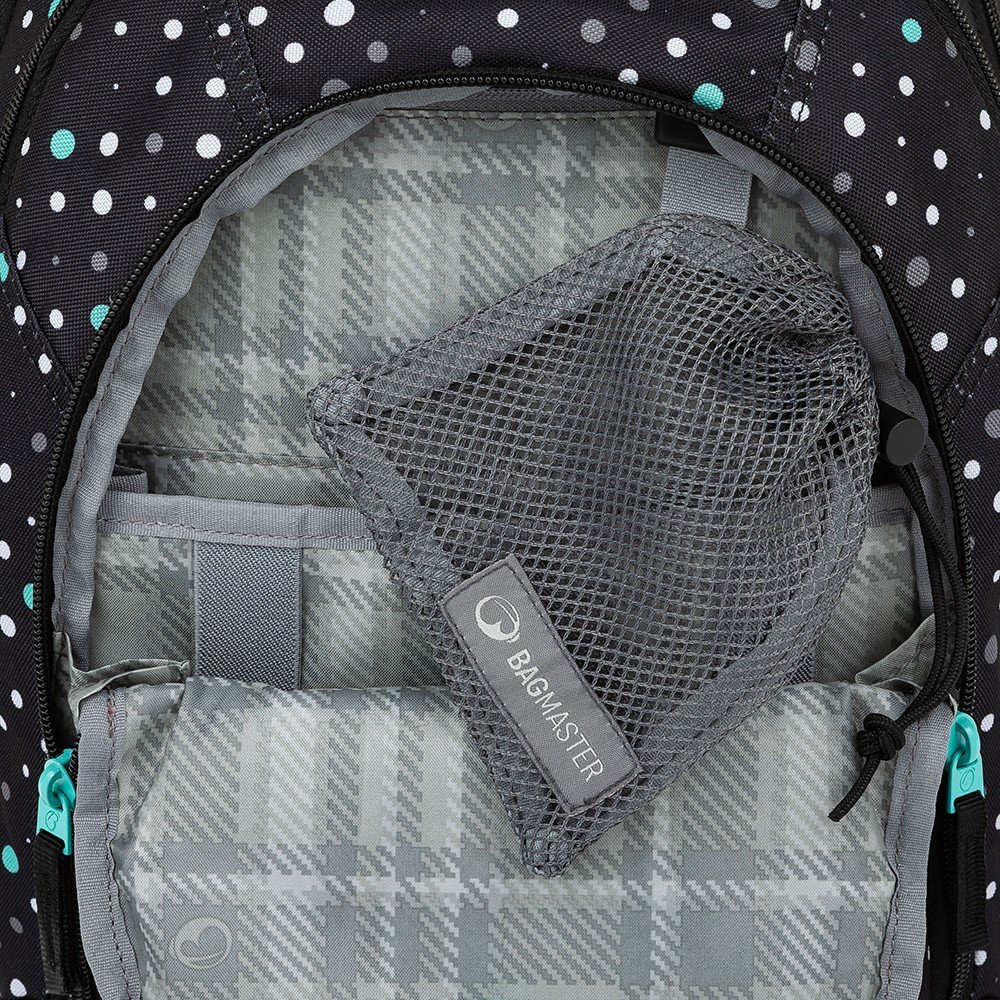 Bagmaster SET SUPERNOVA 23 A studentský set - černo tyrkysový (obrázek 12)