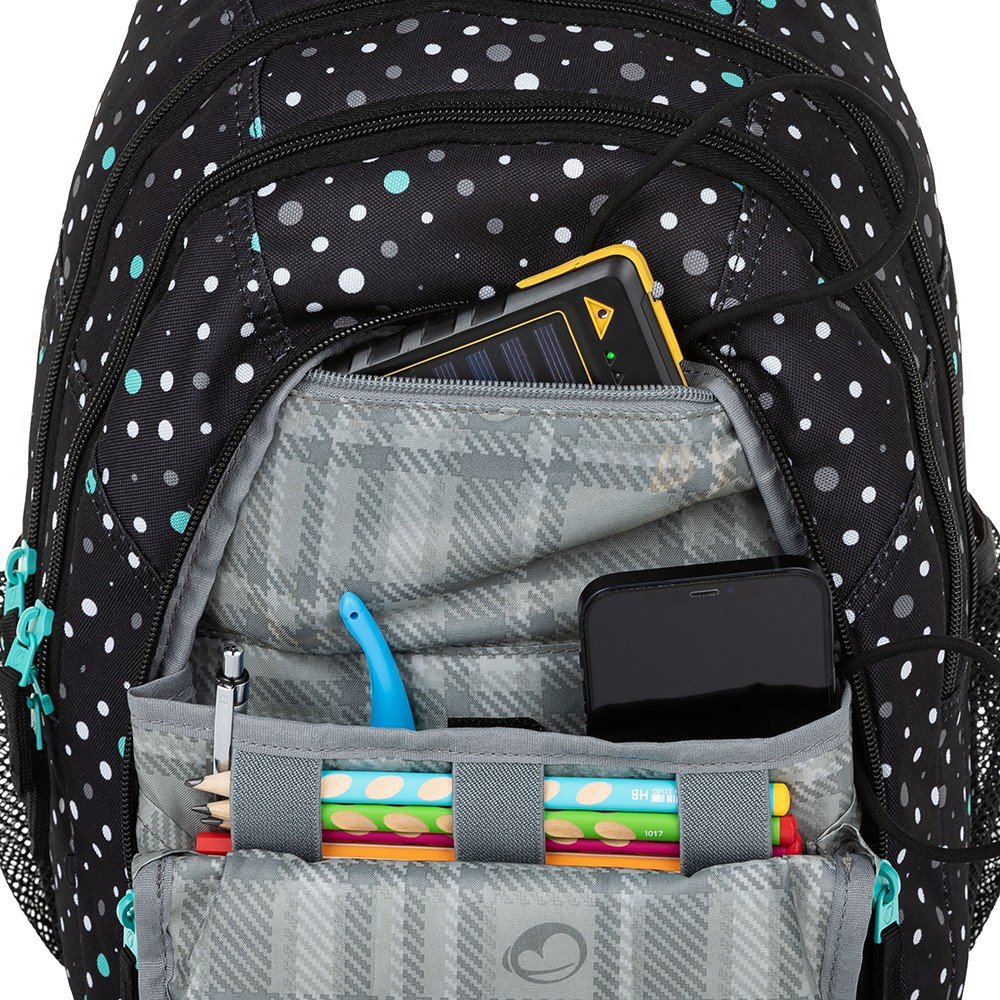 Bagmaster SET SUPERNOVA 23 A studentský set - černo tyrkysový (obrázek 14)