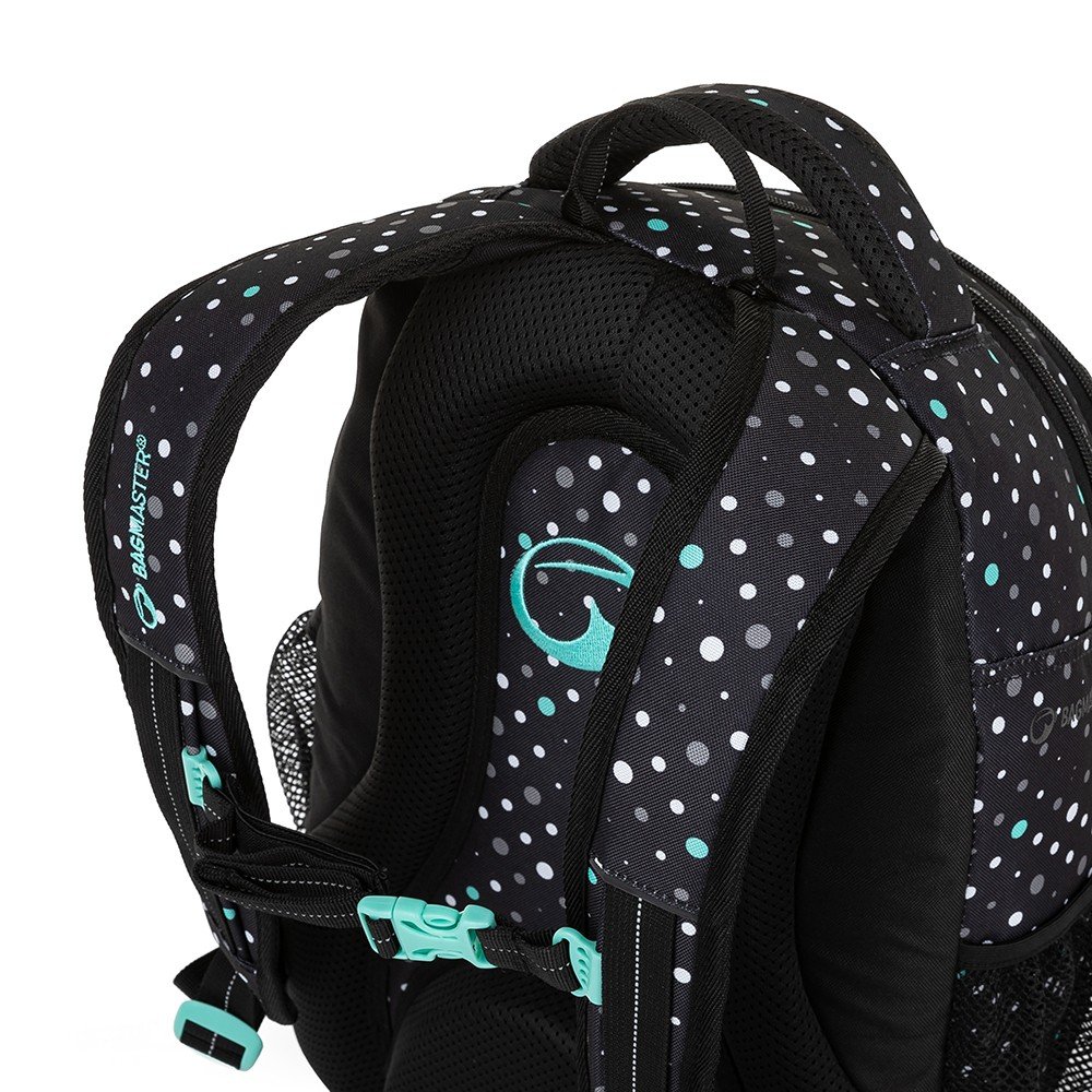 Bagmaster SET SUPERNOVA 23 A studentský set - černo tyrkysový (obrázek 15)