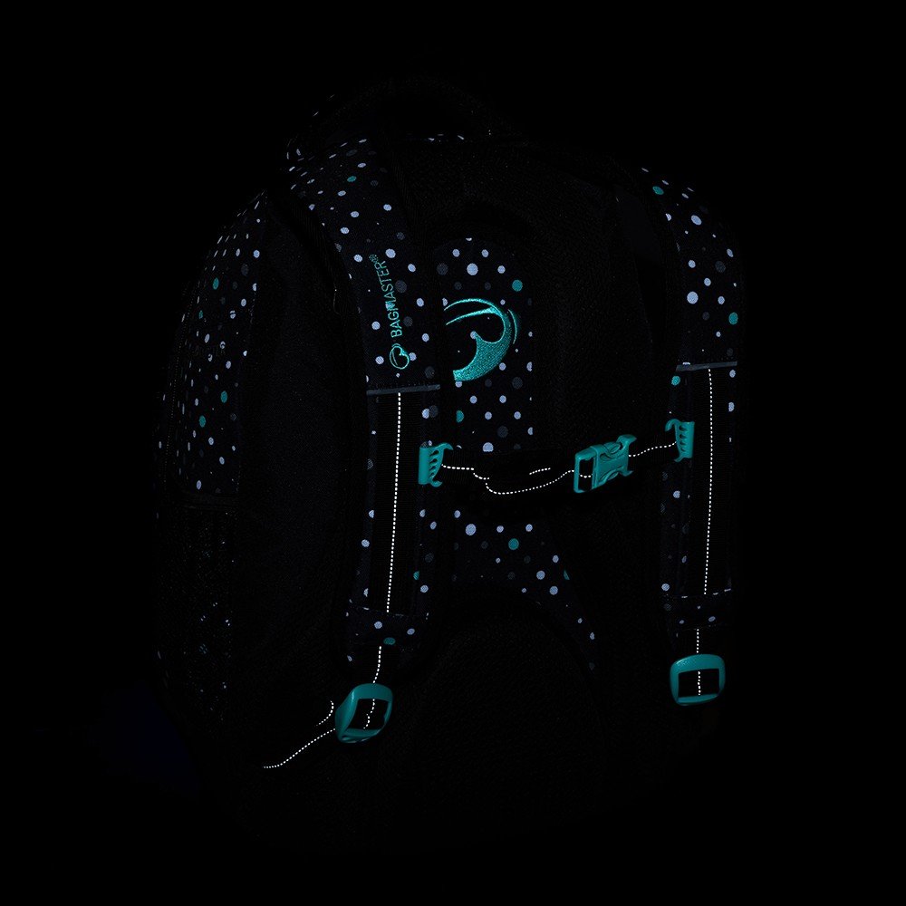 Bagmaster SET SUPERNOVA 23 A studentský set - černo tyrkysový (obrázek 19)