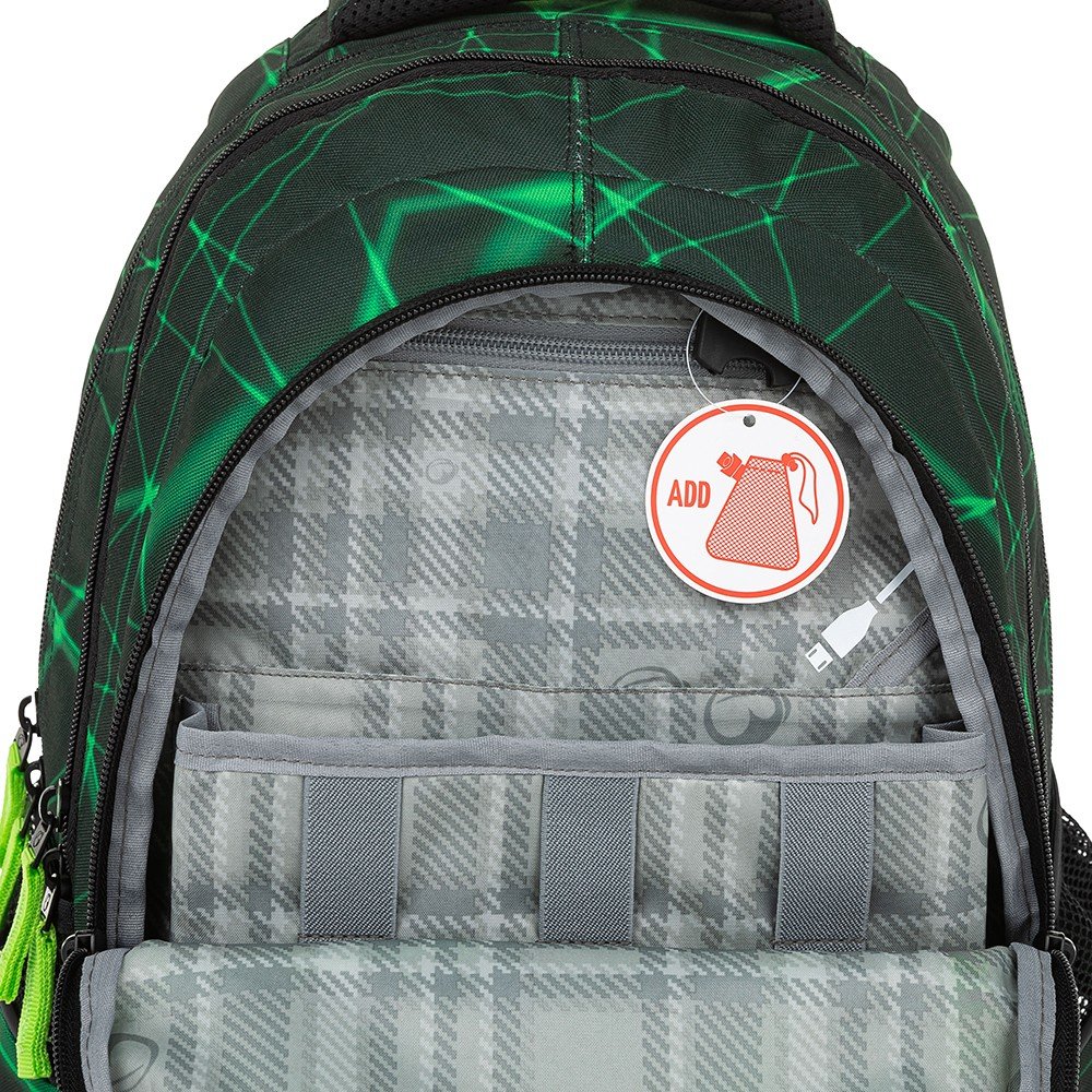 Bagmaster studentský batoh DIGITAL 22 B - LASER (obrázek 12)