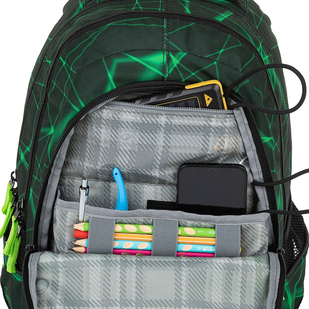 Bagmaster studentský batoh DIGITAL 22 B - LASER (obrázek 15)