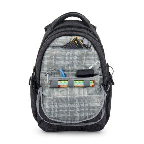 Bagmaster BAG 25 A studentský batoh – šedý (obrázek 7)