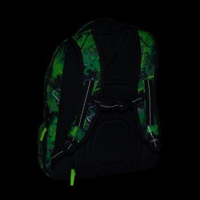 Bagmaster LINCOLN 25 A studentský batoh – zeleno-černý (obrázek 9)