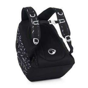 bagmaster NOMAD 25 A studentský batoh – černo-bílý (obrázek 4)