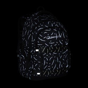 bagmaster NOMAD 25 A studentský batoh – černo-bílý (obrázek 8)