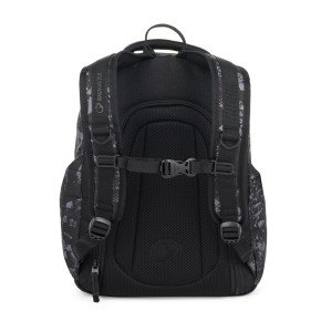 bagmaster NOMAD 25 B studentský batoh – černo-šedý (obrázek 3)