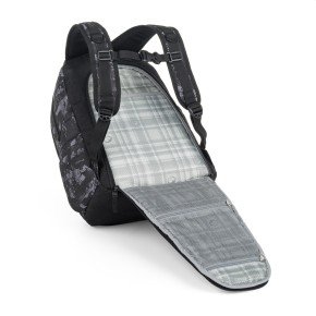 bagmaster NOMAD 25 B studentský batoh – černo-šedý (obrázek 10)