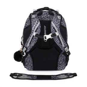 Bagmaster PORTO 25 A školní batoh – černo-bílý (obrázek 4)