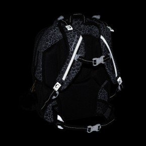 Bagmaster PORTO 25 A školní batoh – černo-bílý (obrázek 10)