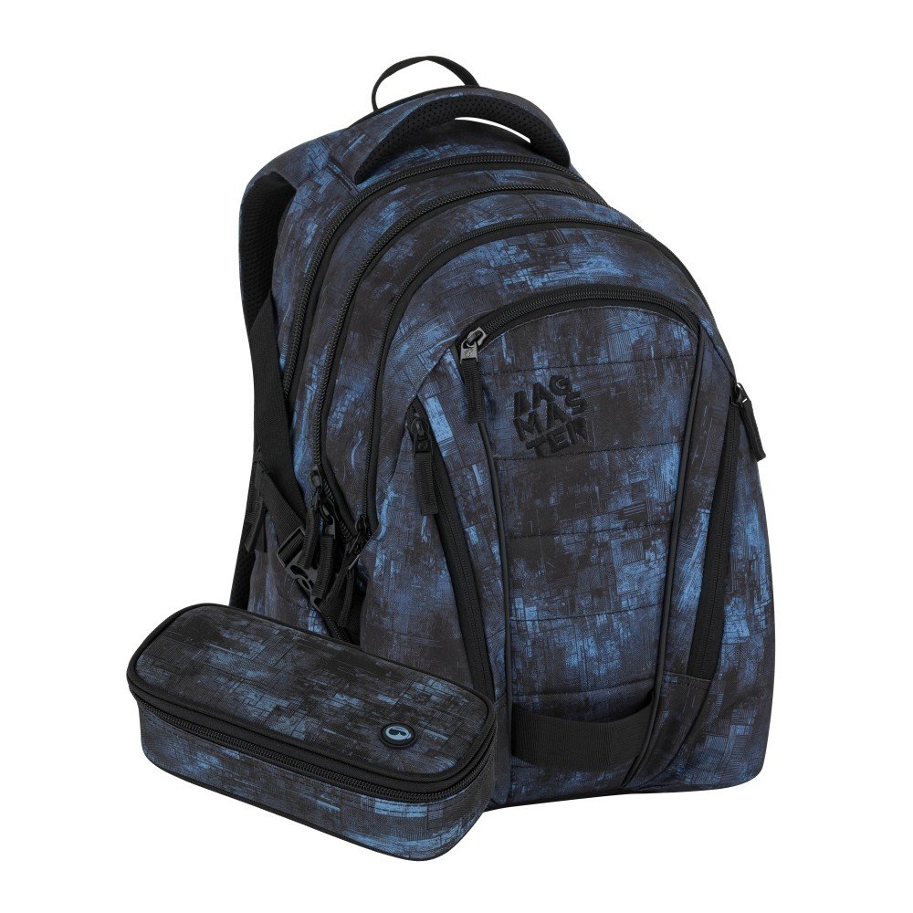 Bagmaster BAG 25 B studentský set – černo-modrý
