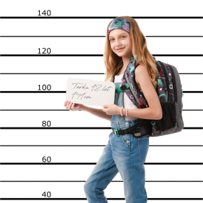 Bagmaster PORTO 25 A studentský set – černo-bílý (obrázek 17)