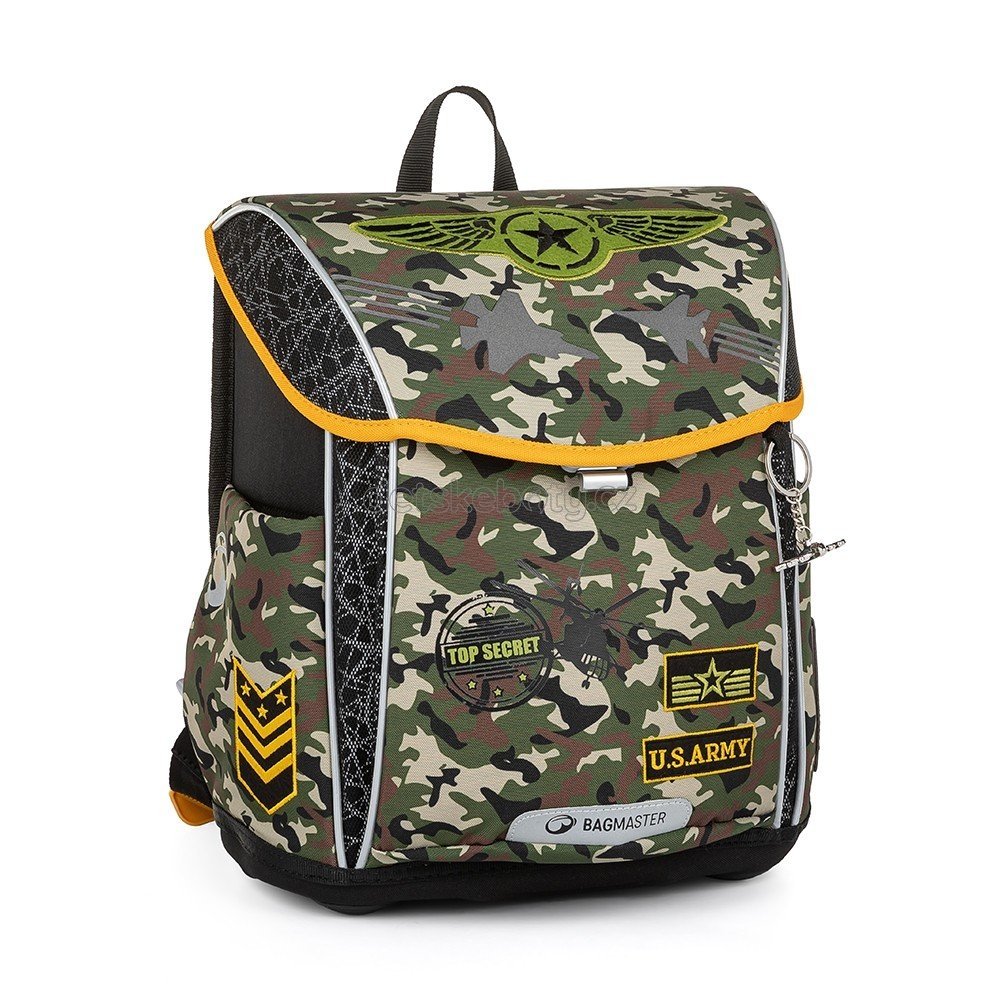 Levně Bagmaster PRIM 23 C školní aktovka - stíhačky