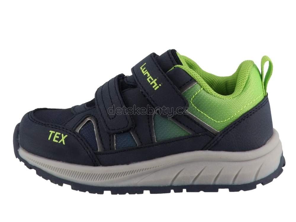 Dětské celoroční boty Lurchi 95L0083005 navy-lime Velikost: 34 (obrázek 6)