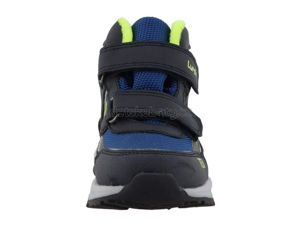 Dětské celoroční boty Lurchi 95L0083009 navy-lime Velikost: 32 (obrázek 4)