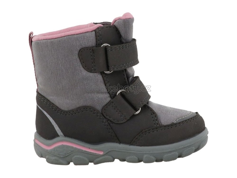 Dětské zimní boty Lurchi 63L1083001 grey-pink Velikost: 25 (obrázek 3)