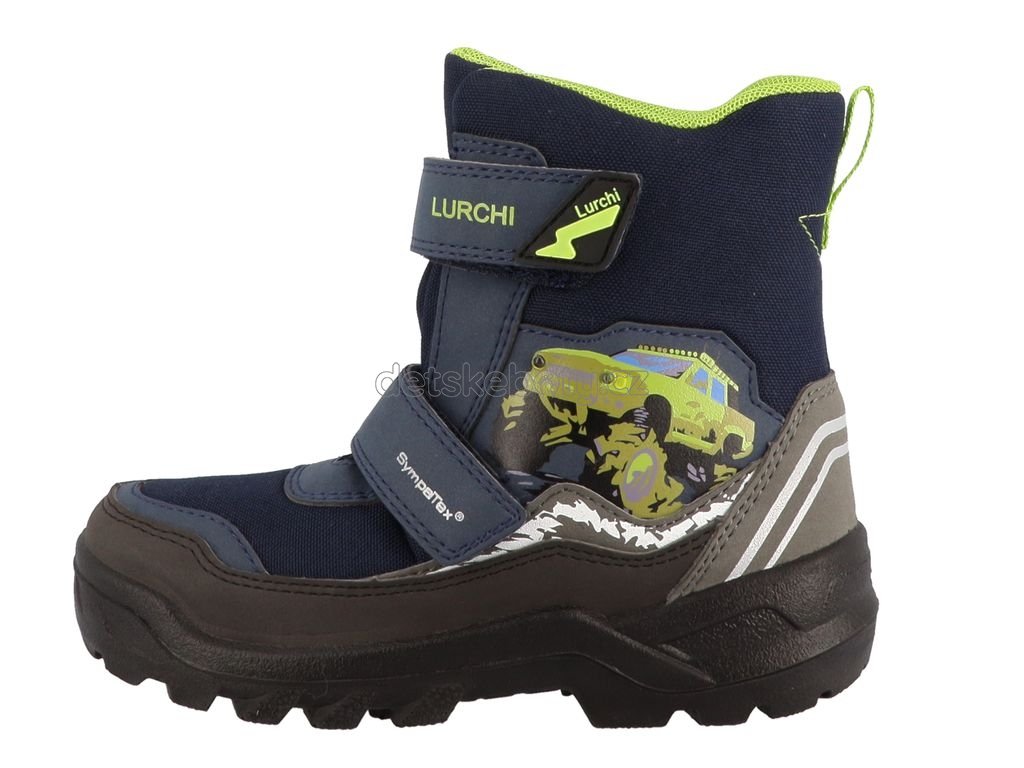 Dětské zimní boty Lurchi 63L1033026 atlantic