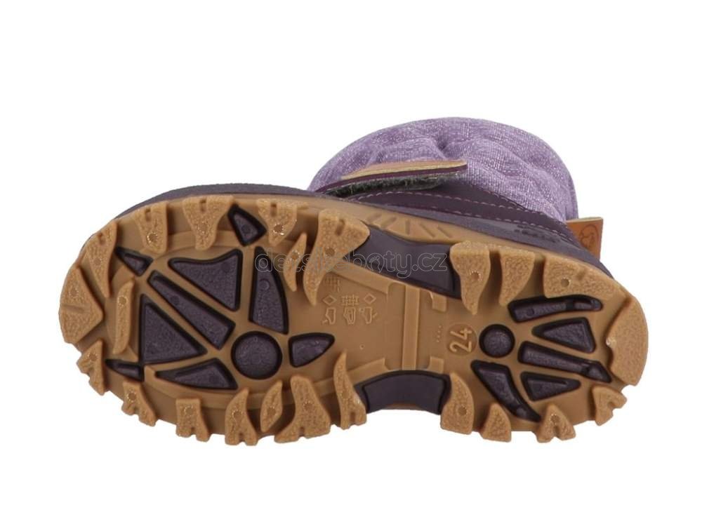 Dětské zimní boty Lurchi 63L6013002 viola Velikost: 28 (obrázek 4)