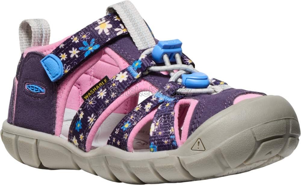 Dětské sandály Keen Seacamp II CNX children daisies/marina Velikost: 30