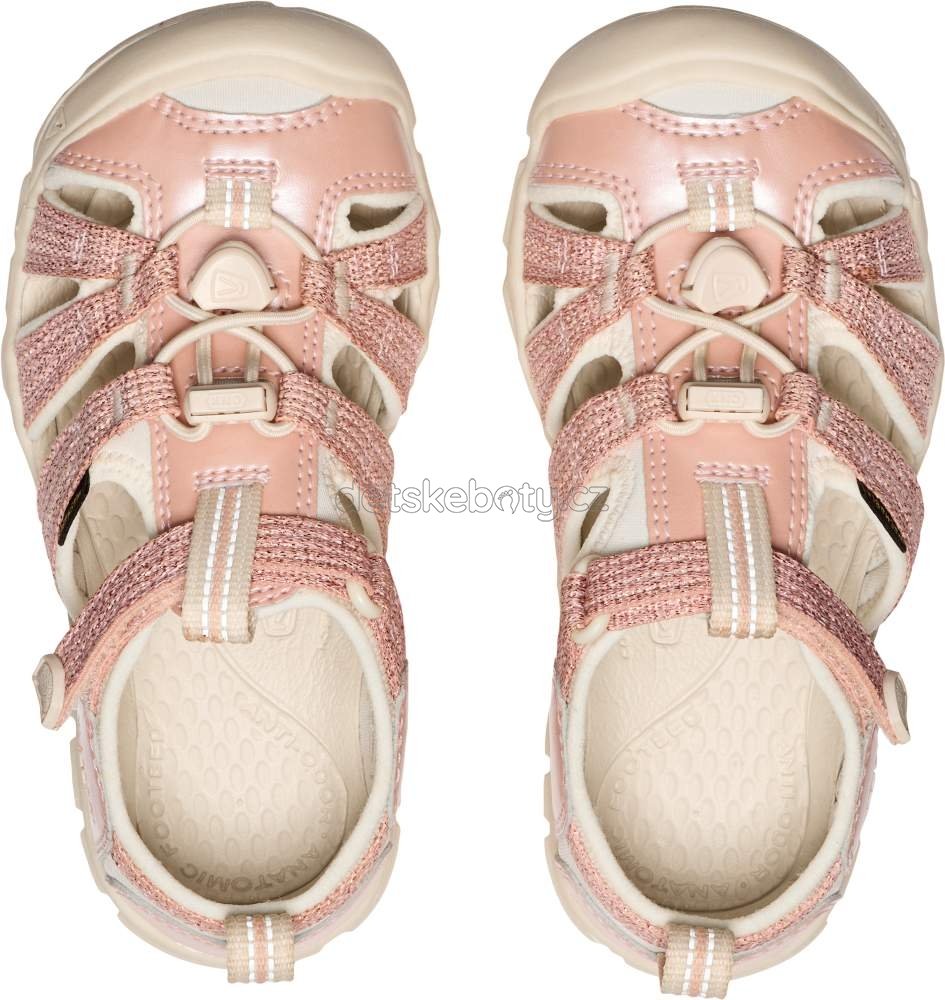 Dětské sandály Keen Seacamp II CNX children pink gold Velikost: 30 (obrázek 3)