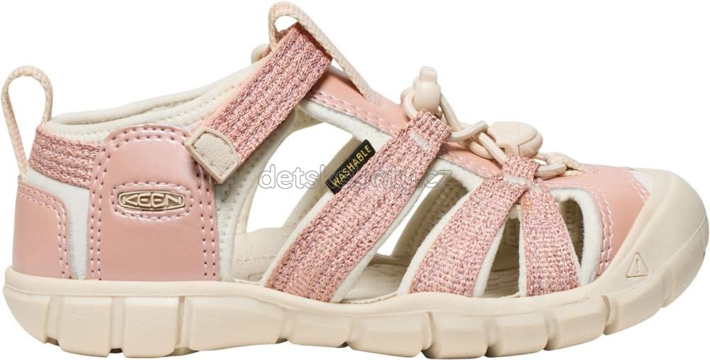 Dětské sandály Keen Seacamp II CNX children pink gold Velikost: 30 (obrázek 4)