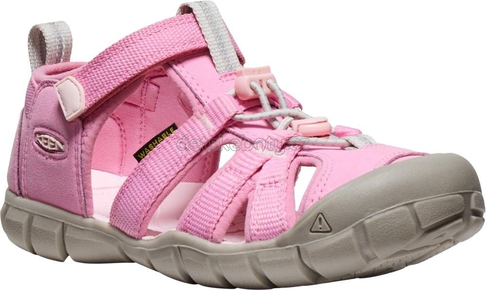 Dětské sandály Keen Seacamp II CNX youth moonlite mauve/pink-a-boo Velikost: 39