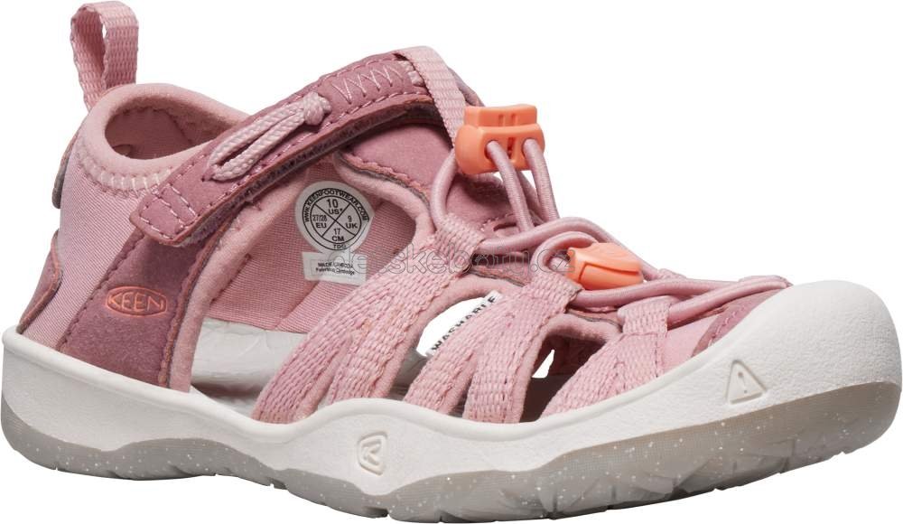 Dětské sandály Keen Moxie Sandal children nostalgia rose/papaya punch Velikost: 31