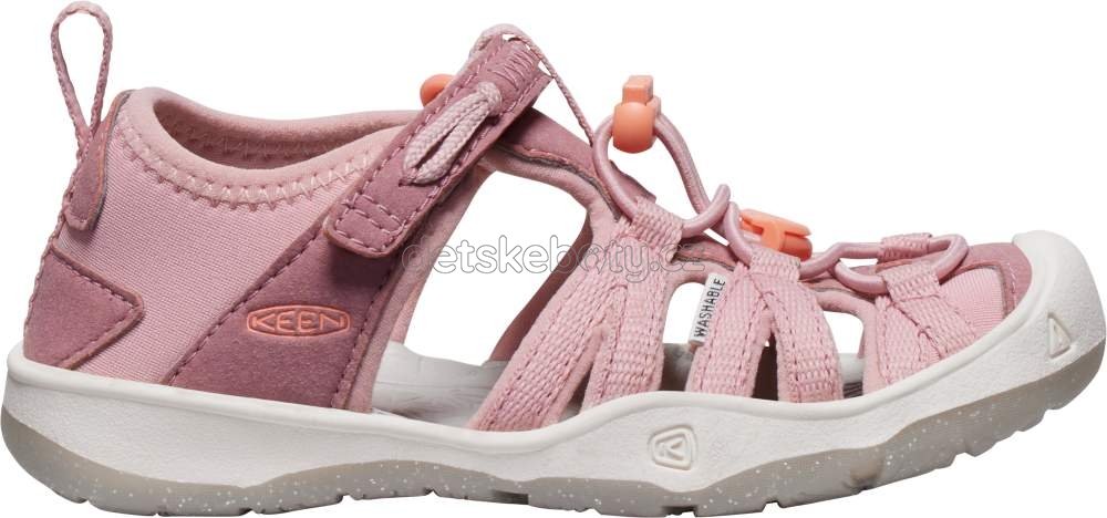 Dětské sandály Keen Moxie Sandal children nostalgia rose/papaya punch Velikost: 29 (obrázek 4)