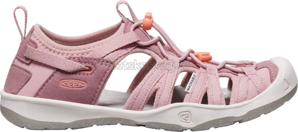 Dětské sandály Keen Moxie sandal youth nostalgia rose/papaya punch Velikost: 32-33 (obrázek 4)